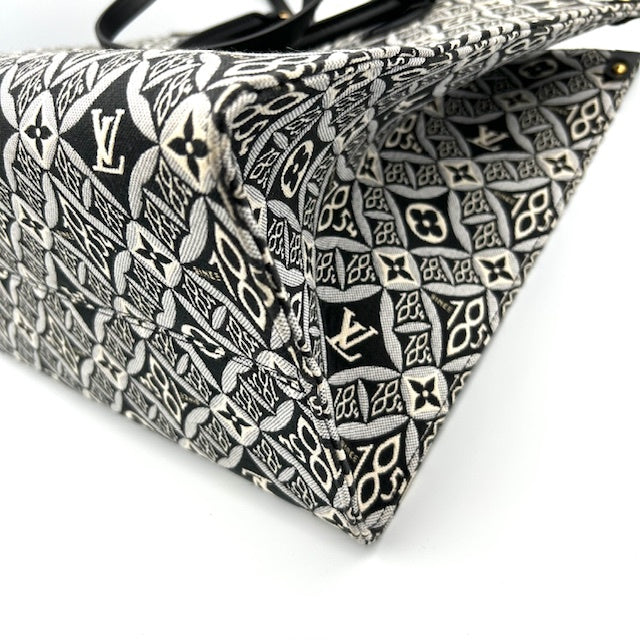 ルイヴィトン オンザゴー GM モノグラム ジャガード 2way トートバック