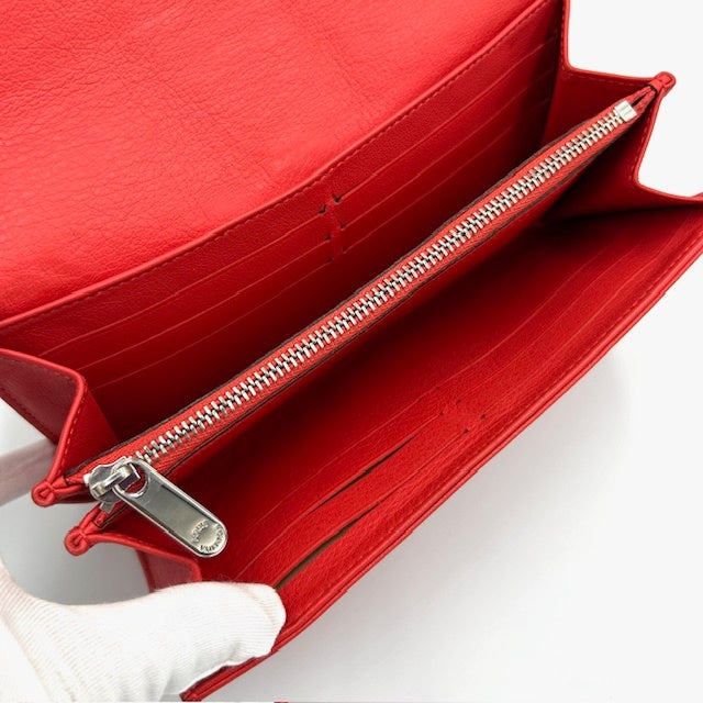 ルイヴィトン マヒナ ポルトフォイユ・イリス 二つ折り長財布