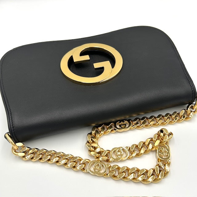 GUCCI グッチ ブロンディ インターロッキングG ショルダーバック