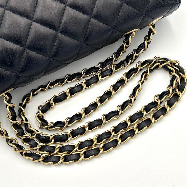 シャネル CHANEL マトラッセ ラムスキン チェーンショルダーバッグ