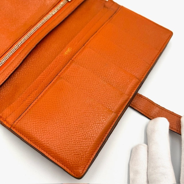 エルメス HERMES ベアン スフレ ヴォーエプソン 長財布