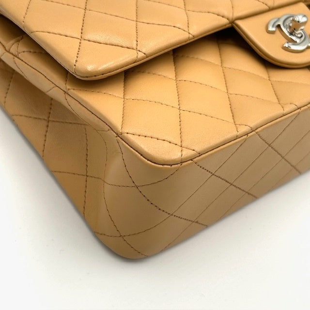 シャネル CHANEL マトラッセ ダブルフラップ 25 ラムスキン チェーンショルダーバック