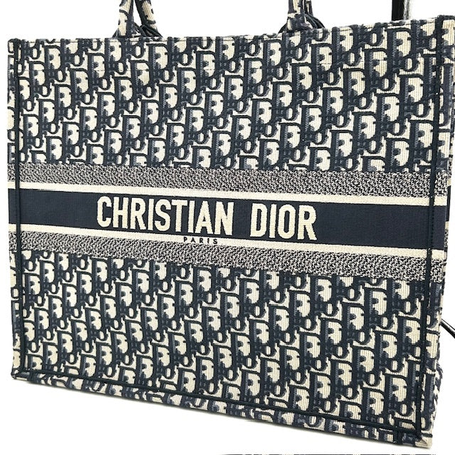 Christian Dior ディオール ブックトート ラージ オブリーク ユニセックス