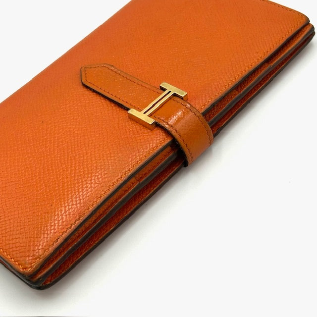 エルメス HERMES ベアン スフレ ヴォーエプソン 長財布