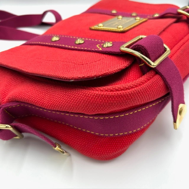 ルイヴィトン アンティグア ブサス キャンバス ショルダーバック M40040