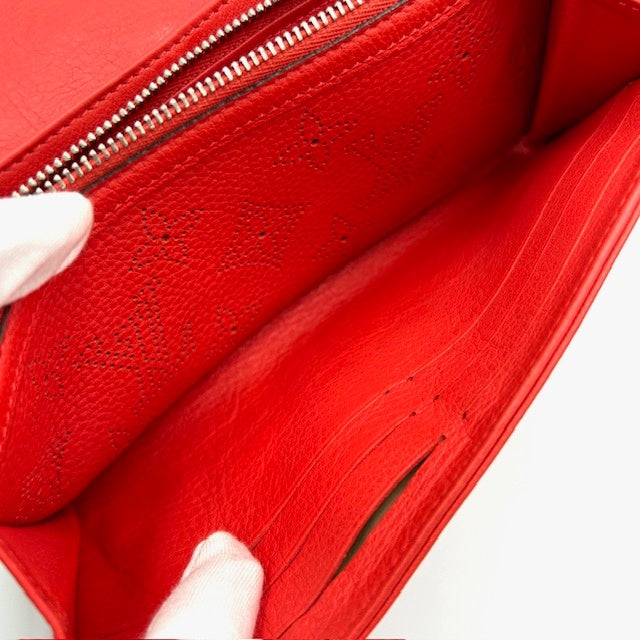 ルイヴィトン マヒナ ポルトフォイユ・イリス 二つ折り長財布