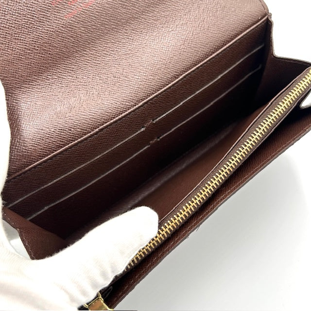 ルイヴィトン ダミエ ポルトフォイユ･サラ 二つ折り長財布