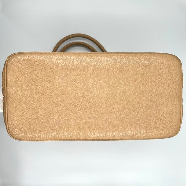 CHANEL シャネル 復刻トート キャビアスキン マトラッセ トートバック ココ